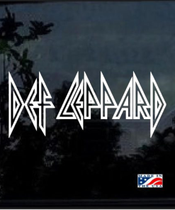 Def Leppard - Band Decal Stickers