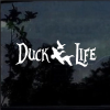 Duck Life A3 Hunting Window decal Sticker