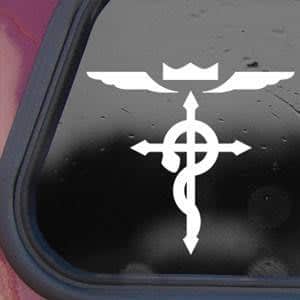 Fullmetal Alchemist brotherhood Anime Car Window Decal Sticker E002