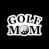 Golf Mom Window Decal Sticker