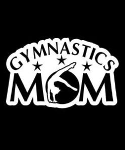 Gymnastics Mom Window Decal a2