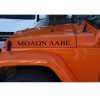 Jeep Molon Labe Hood Decal Sticker