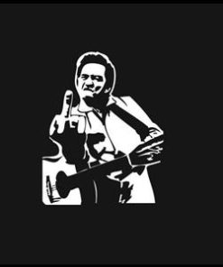 Johnny Cash Music Window Decal