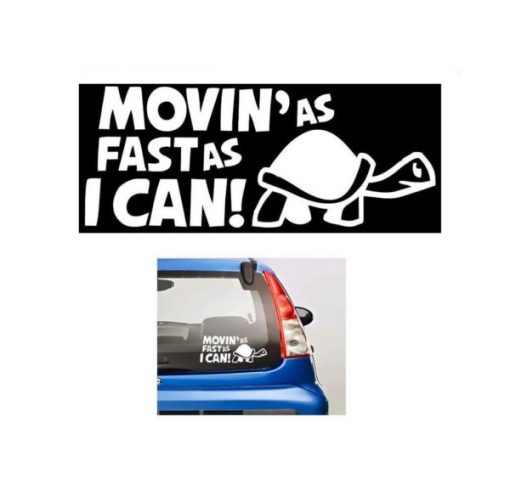 Movin as fast as I can JDM Stickers - https://customstickershop.us/product-category/jdm-stickers/