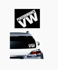 Performance VW JDM Decal - https://customstickershop.us/product-category/jdm-stickers/