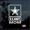 Proud army mom window decal sticker
