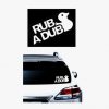 Rub a Dub JDM Decal - https://customstickershop.us/product-category/jdm-stickers/