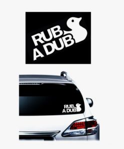 Rub a Dub JDM Decal - https://customstickershop.us/product-category/jdm-stickers/