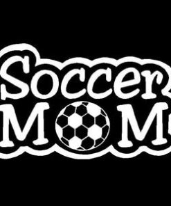 Soccer Mom Car Window Decal a2