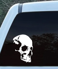 Shadow Skull Truck Decal Sticker