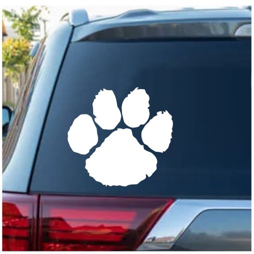 Tiger Paw window decal sticker