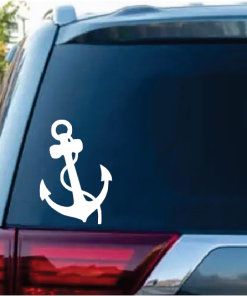 Anchor Usmc Window Decal Sticker