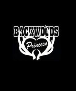 Backwoods Princess Window Decal