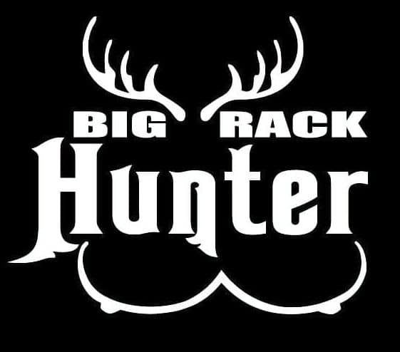 Large Buck Sticker deer hunting huge rack hunter sportsman vinyl window decal