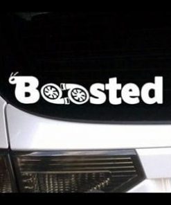 Boosted JDM Sticker Window Decal