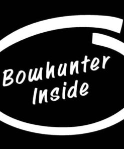 Bow Hunter Inside Decal Sticker