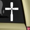 Bullet Cross window Decal Sticker - https://customstickershop.us/product-category/stickers-for-cars/