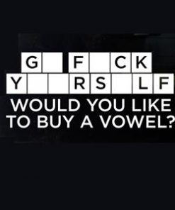 buy a vowel car window decal