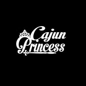 Cajun Princess Window Decals