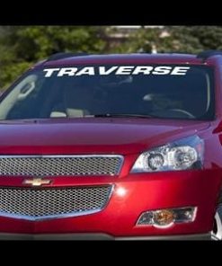 Chevy Traverse Windshield Decals - https://customstickershop.us/product-category/windshield-decals/