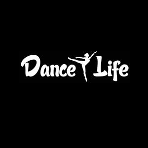 Dance Life Window Decal Sticker a1