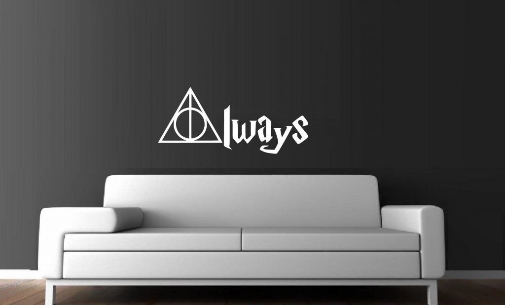 Harry Potter Always Wall Decal Sticker - https://customstickershop.us/product-category/stickers-for-cars/