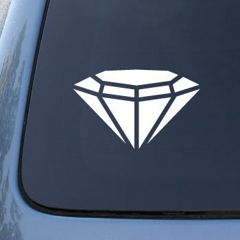 Diamond Window Decal Sticker - https://customstickershop.us/product-category/stickers-for-cars/