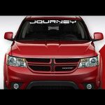 Dodge Journey Windshield Banner Decal Sticker A8