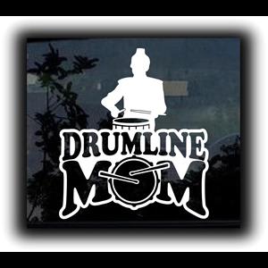 Drumline Mom Car Window Decal