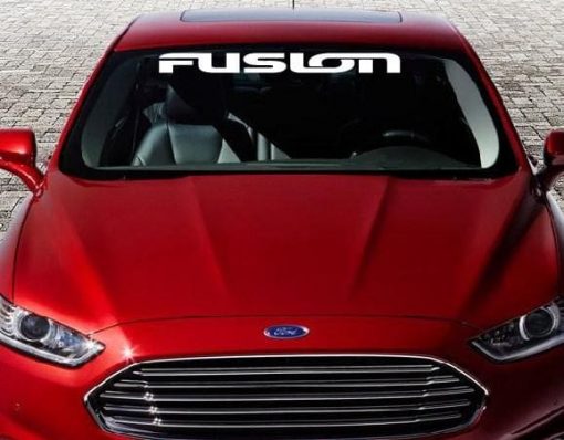 Ford Fusion Windshield Decal - https://customstickershop.us/product-category/windshield-decals/
