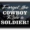Ride a Soldier Decal Sticker