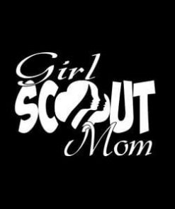 Girl Scout Mom Window Decal
