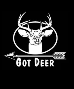 Got Deer Bow Hunter Decal Sticker