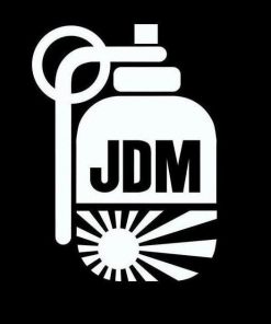 Sun Flag Grenade JDM Stickers - https://customstickershop.us/product-category/jdm-stickers/