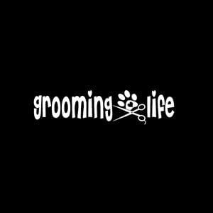 Grooming Life Window Decals