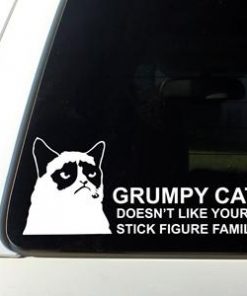 Grumpy Cat Doesn't Life you family