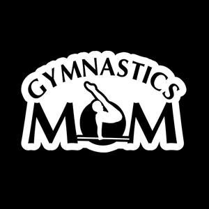 Gymnastics Mom Window Decal a3