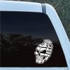 hand grenade skull decal sticker