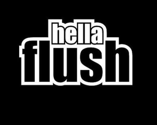 Hella Flush JDM Stickers - https://customstickershop.us/product-category/jdm-stickers/