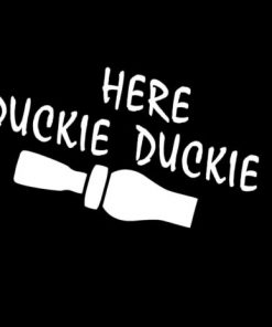 Here Duckie Duckie Hunting Decals