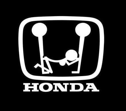 Honda deals logo sticker