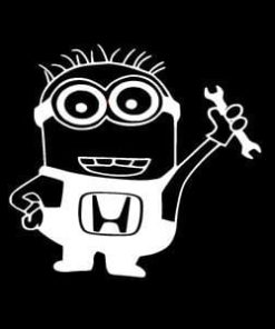 Honda Minion JDM Window Decal - https://customstickershop.us/product-category/jdm-stickers/