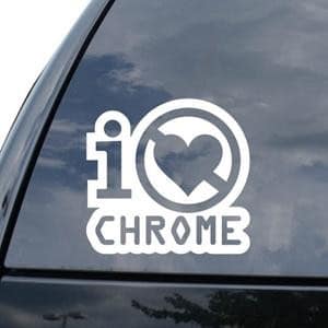 Hate Chrome JDM Window Decal - https://customstickershop.us/product-category/jdm-stickers/