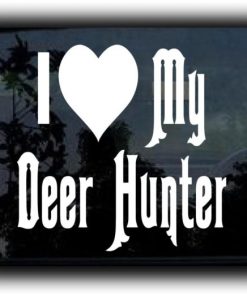 I Love my Deer Hunter Decal Sticker