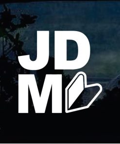 jdm arrow logo decal sticker