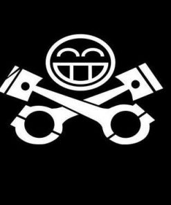 Smiley Piston JDM Stickers - https://customstickershop.us/product-category/jdm-stickers/