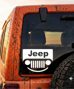 Jeep smile grill - Jeep Wrangler Decals