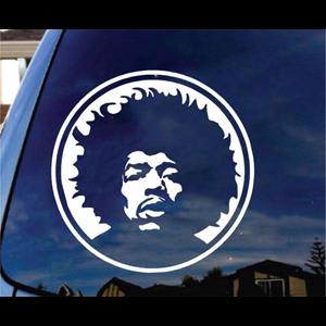 Jimi Hendrix Music Window Decal