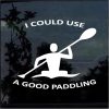 kayak i could use a good paddling