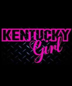 Kentucky Girl window decal sticker - https://customstickershop.us/product-category/stickers-for-cars/
